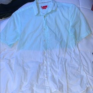 Light Blue Shortsleeved Button Down